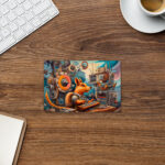 Carte postale standard - Écureuil opérateur radio