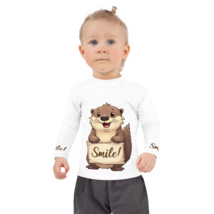 T-shirt Enfant manches longues - Loutre Smile !