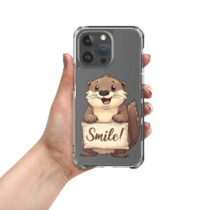 Coque pour iPhone® Loutre Smile !